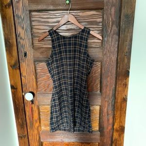 90s Plaid Mini Dress